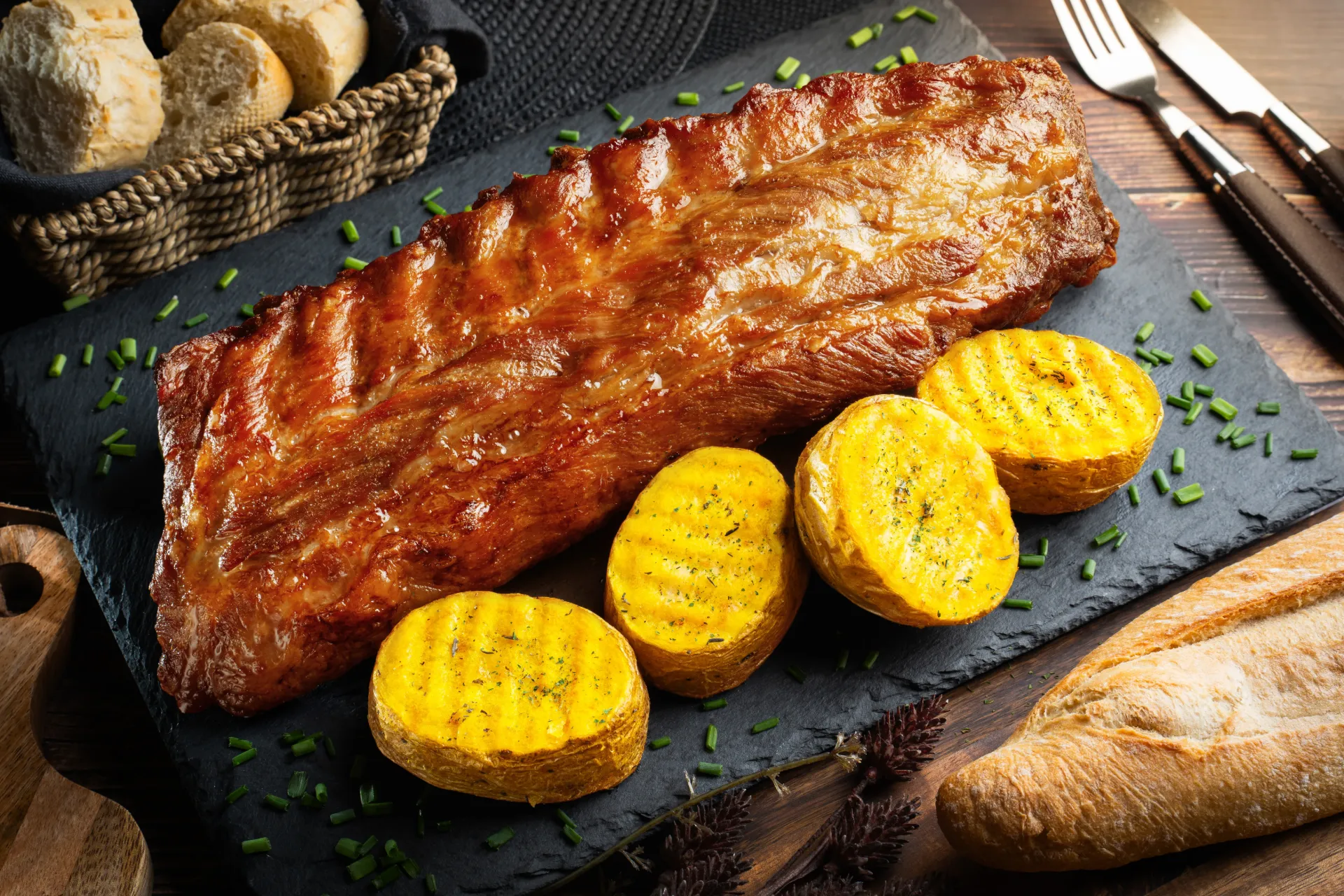 Menú costilla Coren El de Castañas