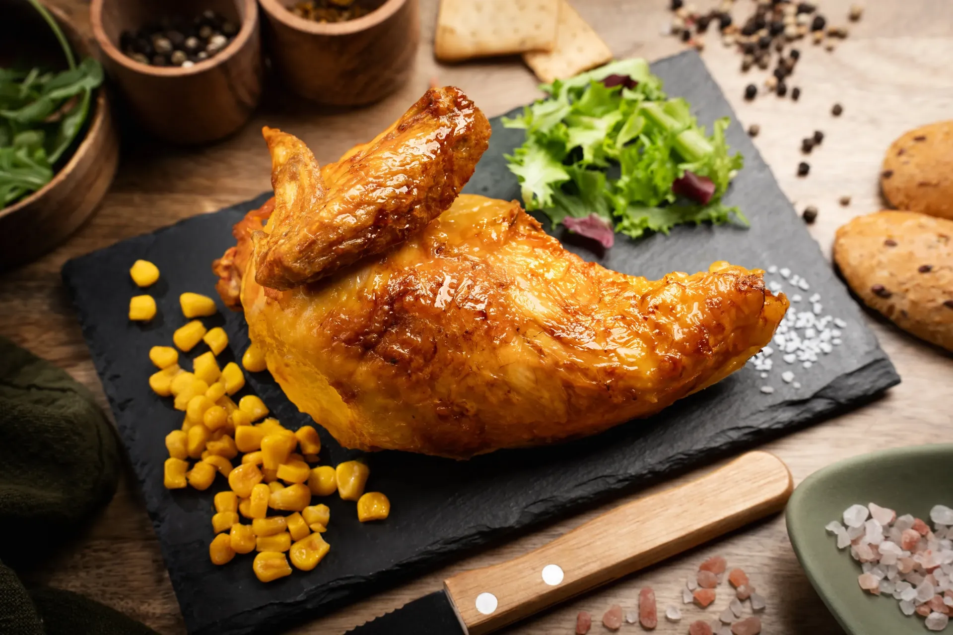 1/4  Pollo Coren de Corral campero