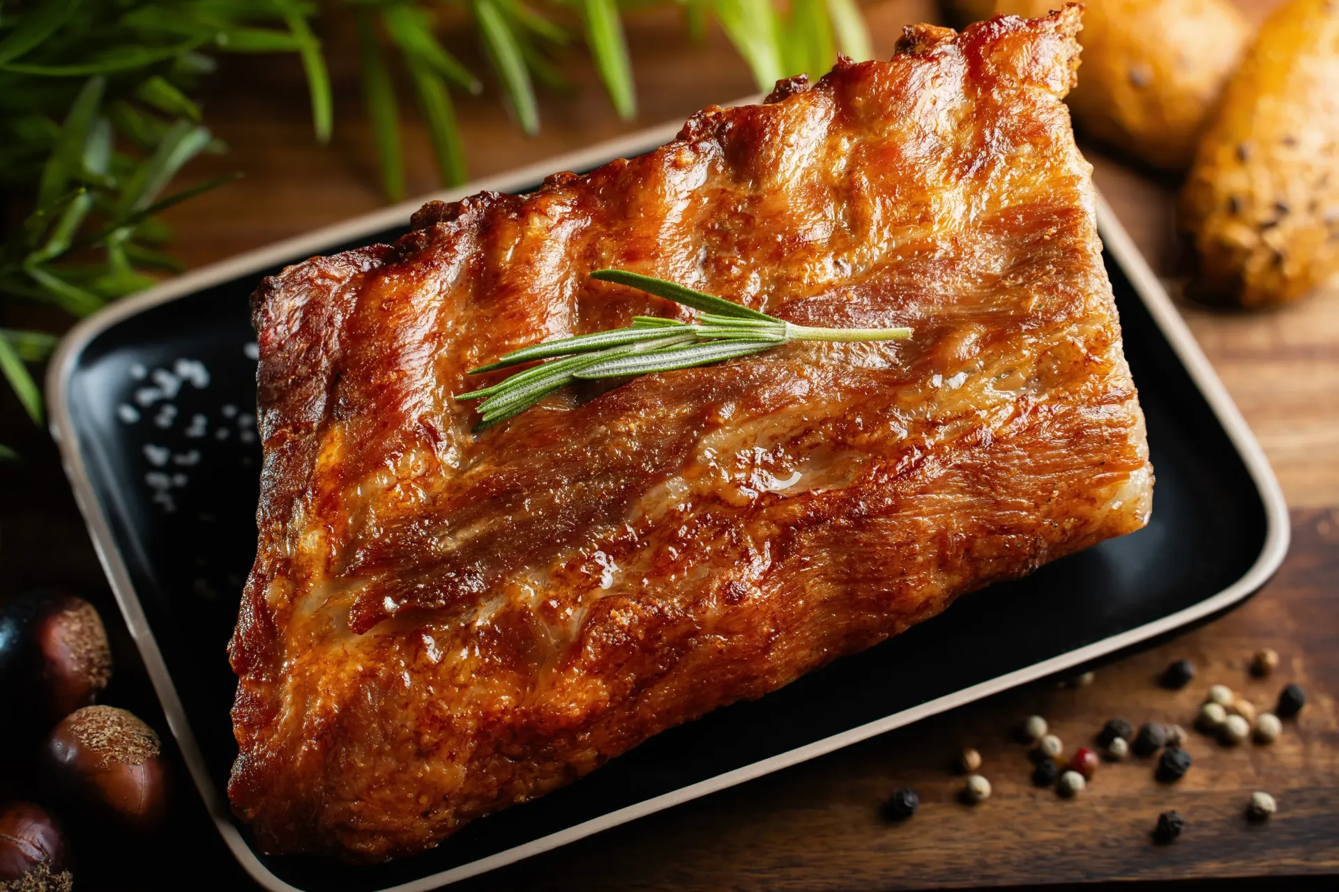 [007777] 1/2 Costilla Coren El de Castañas