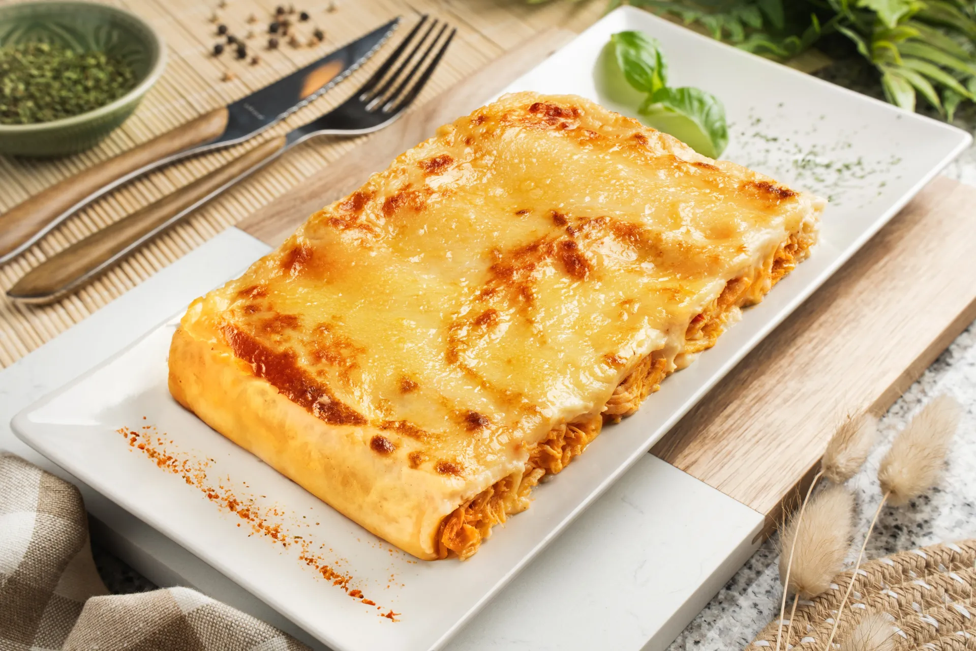 [009829] Canelones de pollo Coren de Corral campero