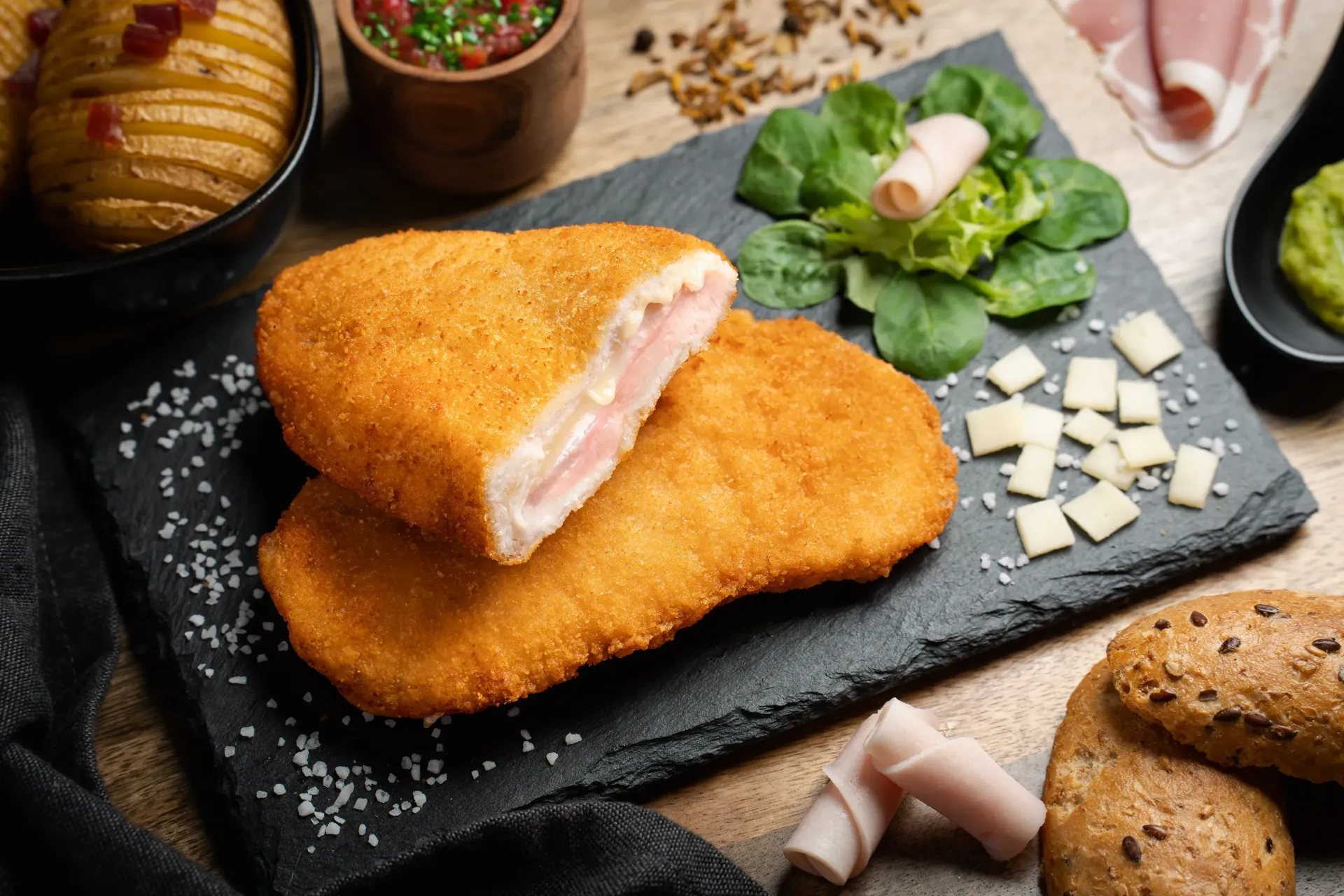 [010013] Cordon blue con patatas
