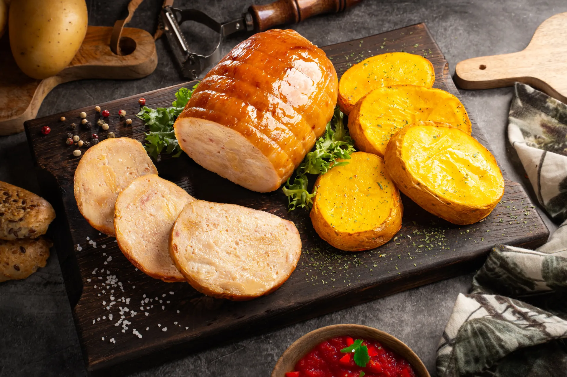 Menú roti pollo Coren de Corral campero