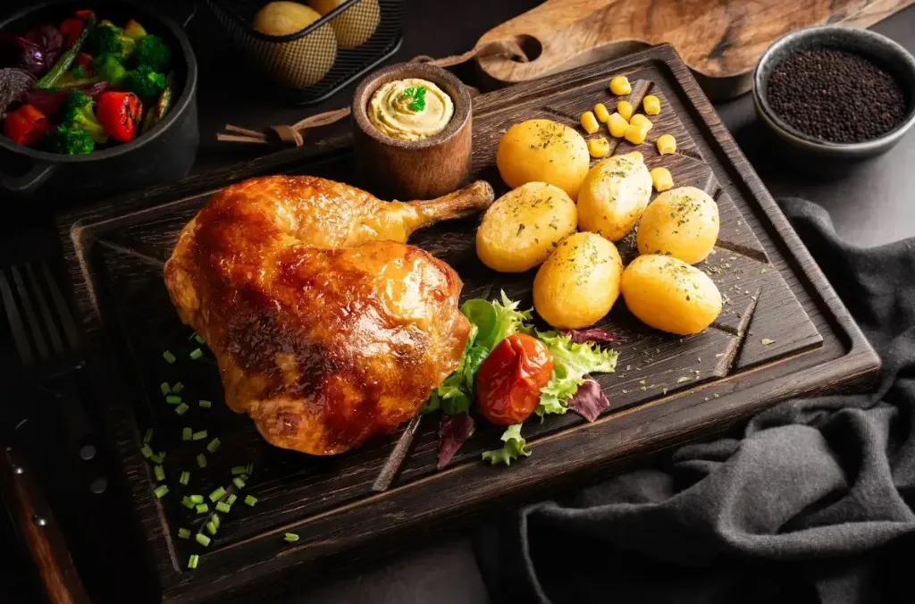 Menú Individual Pollo de Corral