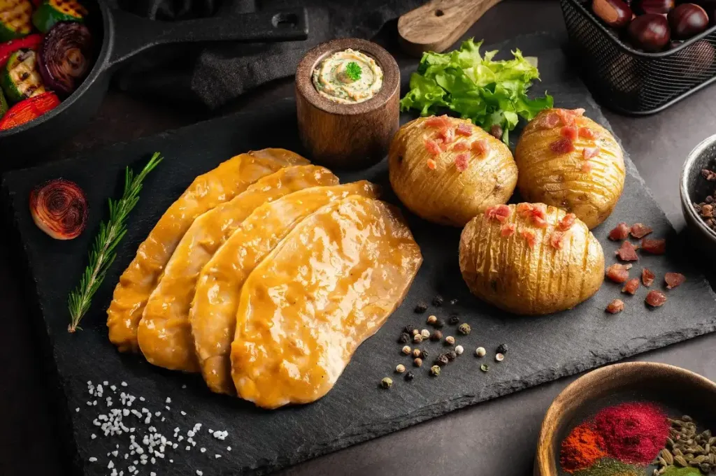 Menú Individual de Jamón Asado