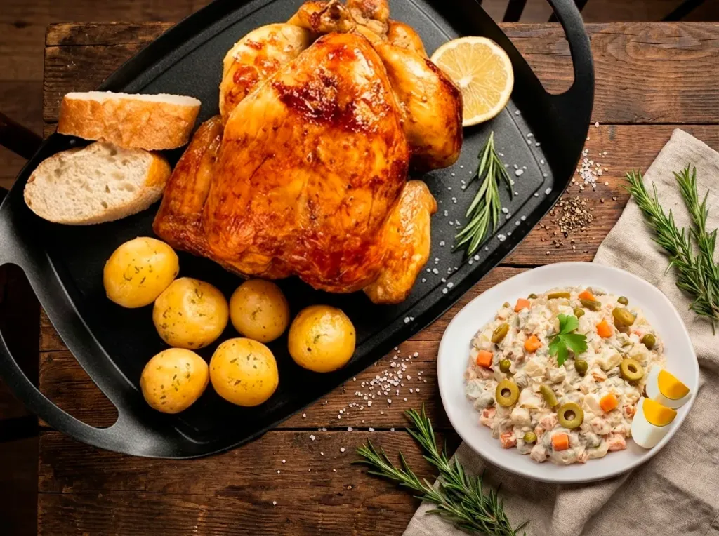 Menú Pollo Clásico Verano