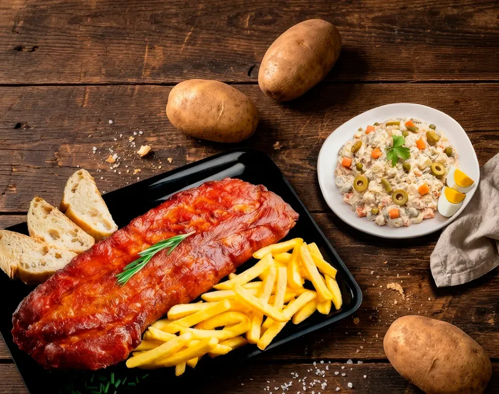 Menú Costilla Adobada Verano